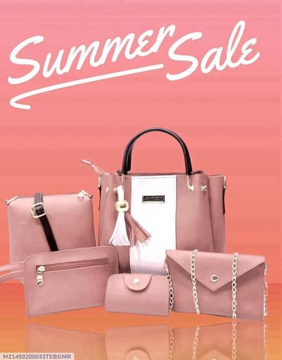 IMPORTANT SALE 5 PIECES HAND BAG SET FREE HOME DELIVERY