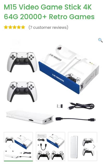 game stick ORIGNAL m15 pro 4k console