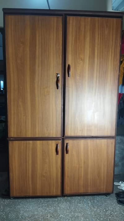 4 Door Wooden Wardrobe – Lamination Board