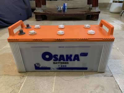 Osaka 230 battery 23 plate excellent condition and excellent backup