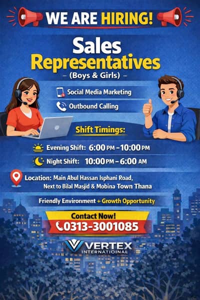 Vertex international Call center