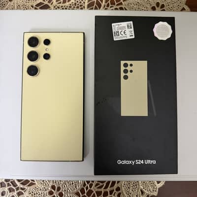 Samsung Galaxy S24 Ultra (12/512GB) – New Condition