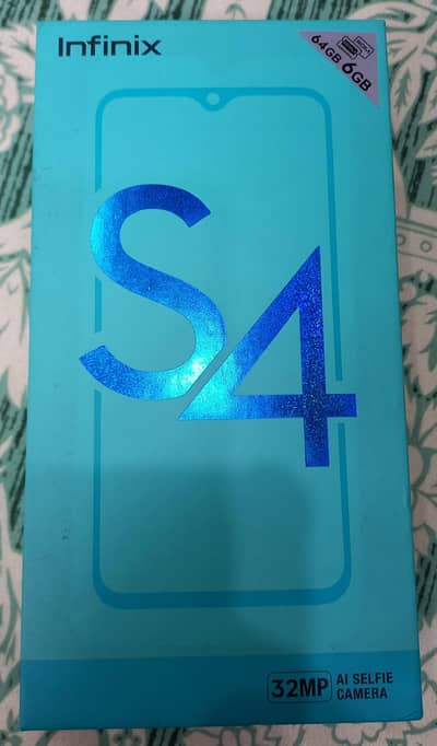 Just Like New Infinix S4 6/64 with BoX and accessories