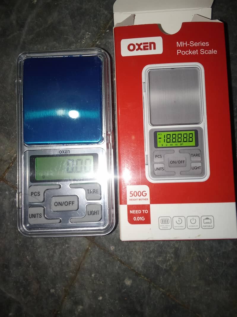 Mini pocket scale 0