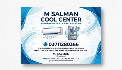 ASSALAMUALAIKUM AC & FRIDGE REPAIRING CENTER