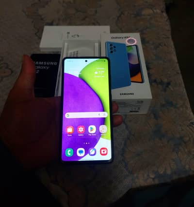 Samsung A52 8 128GB With Complete Accessories