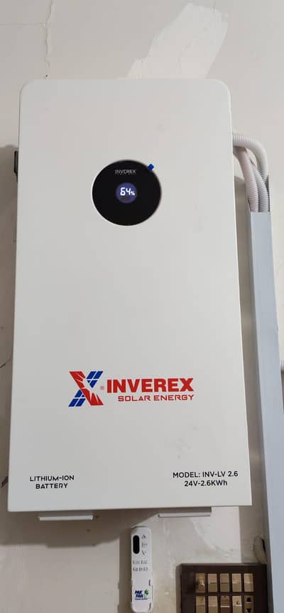 Inverex 2.6kwh battery