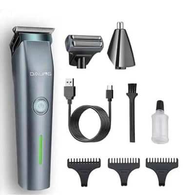 Rechargeable Men's Hair Clipper & Shaver Portable Pro