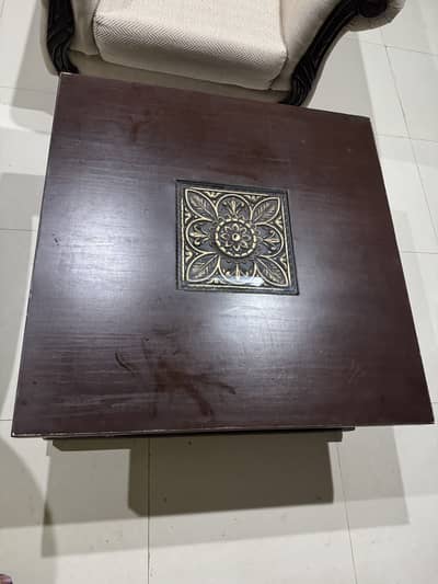 Centre table with side tables