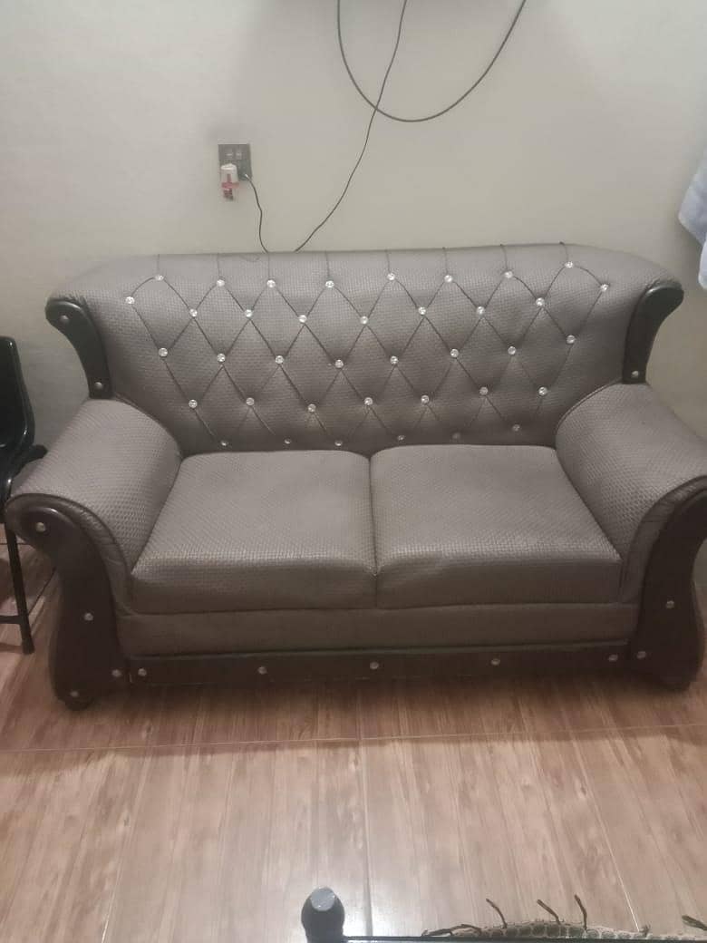 leather Large sofa 1