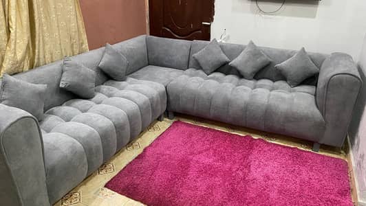 Home used furniture| L shape sofa set
