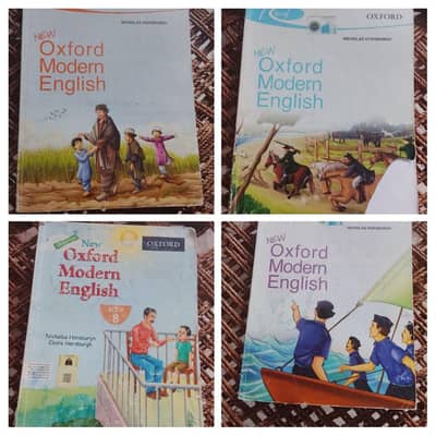 Oxford Books Collection (Class 1 to 8) - Like New & Clean