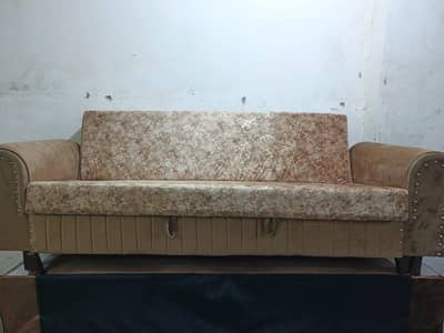 SofaCumBed 3-in-1 | Space Saving Sofa Bed | Folding Storage