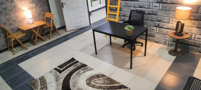 furnished office available for rent in johar town near emporium