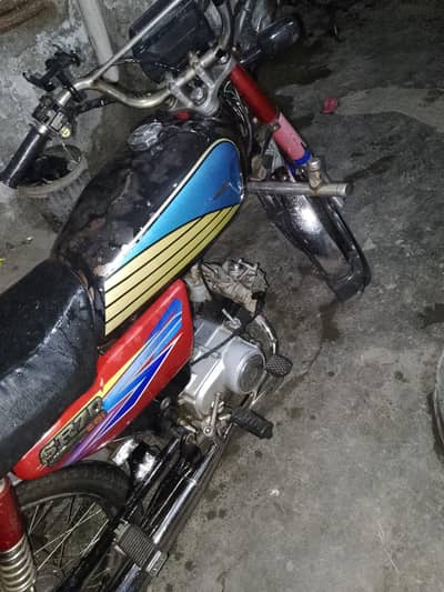 High speed 70cc bike  2018 model total okk just buy and drive