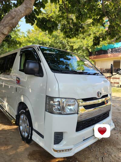 Toyota hiace available for rent