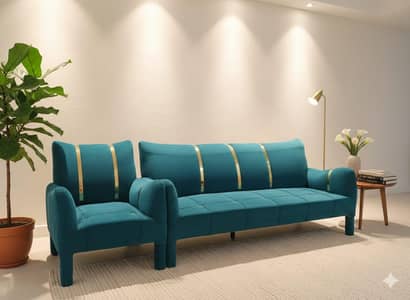 ASSALAMUALAIKUM 5 SEATER SOFAS FOR SALE ONLY ONE MONTH USE