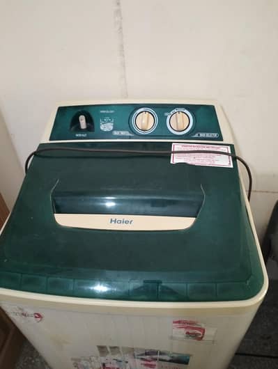 Haier washing machine