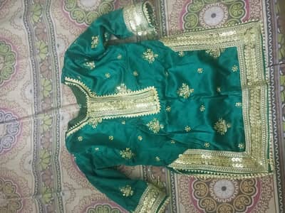 1 time use dress gharara