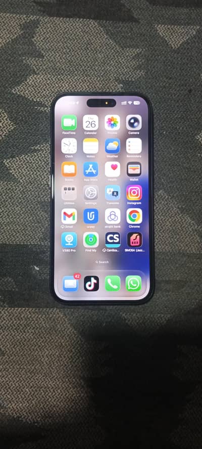 Non-PTA iphone 16 92% battery health with original Box and Cable