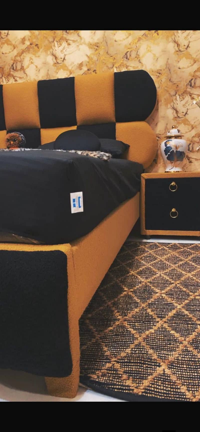 double bed sidetable dressing 8