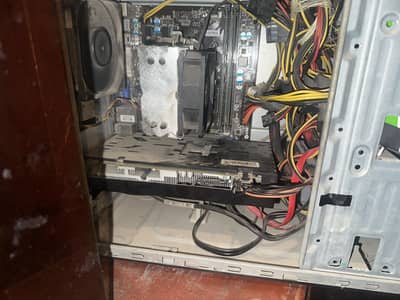 Gaming Setup Rx 5500Xt 8gb With i7 4790 12GB ram with 75hz monitor