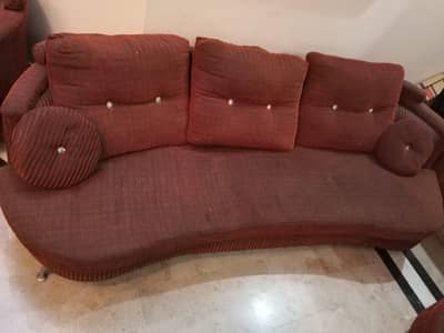 BRN colour sofa