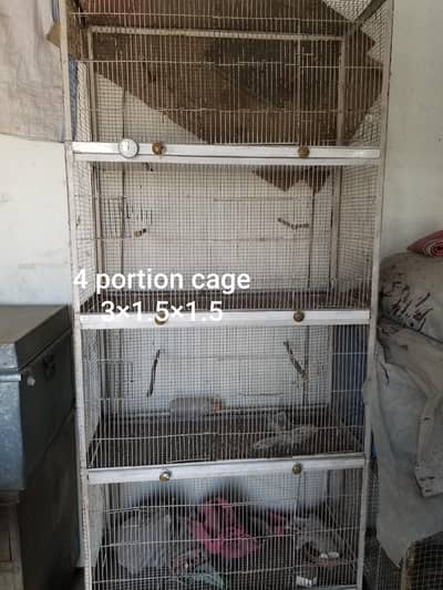 4 portion cage