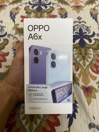 Oppo A6x PTA Approved Like New Full Box