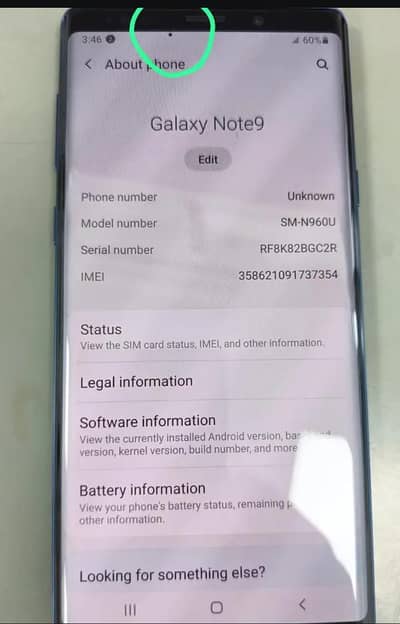 Samsung note 9