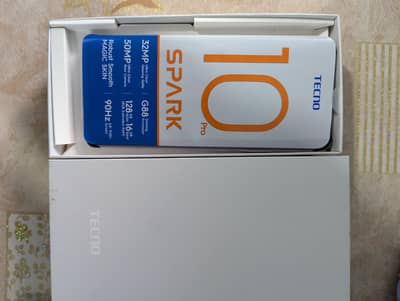 Tecno Spark 10 Pro 16GB RAM (8 + 8GB ) 128GB storage.