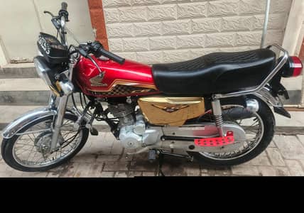 Honda 125 Self Start 2024 Model – Total Genuine – Gold Edition