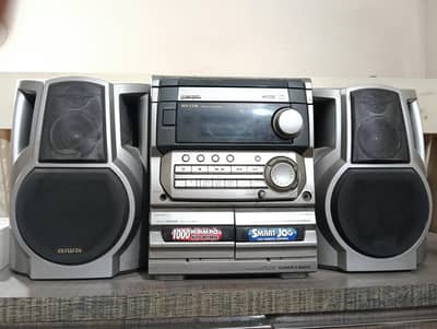 Aiwa 1000Watt Super Bass Audio Deck Wooofer Sound System