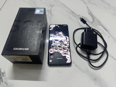 Samsung Galaxy S20 Ultra 5G (Official PTA Approved) with Box