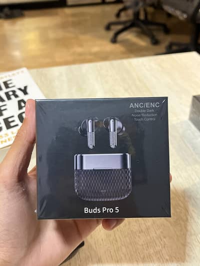  Buds Pro 5 Wireless Earbuds – Premium Sound Experience — Box Pack