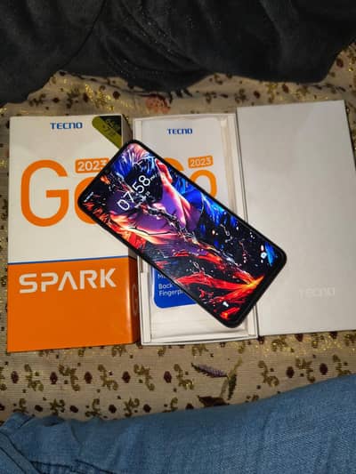 Tecno spark go 2023 with box