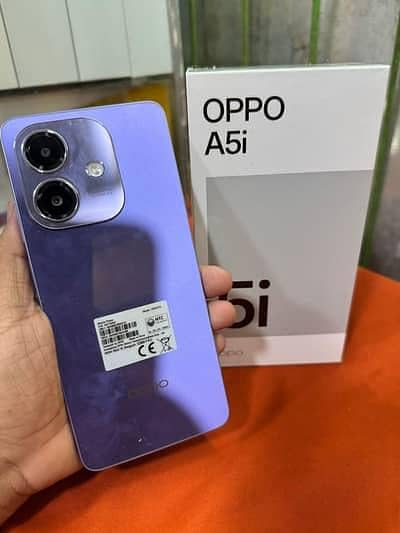 oppo A5i 4gp 64gp mobile and box 8 manth woranty