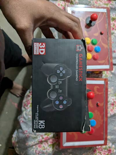 arcade gamestick 37000 games with joystick controllers