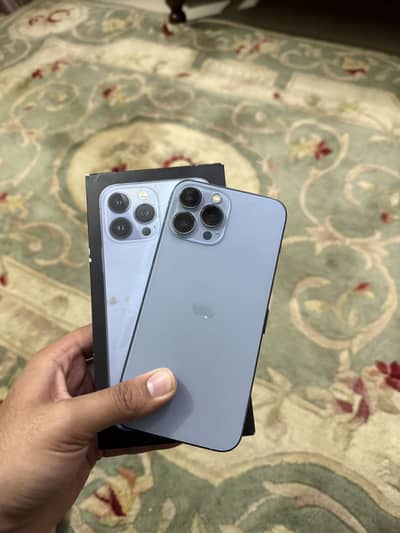 Iphone 13 pro max pta approved dual 128 gb bh 83%