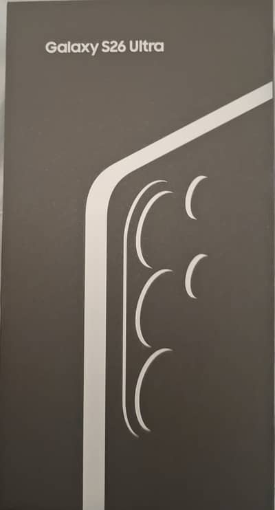 Samsung s26 ulta sealed box pack phone sky blue color 256 gb.