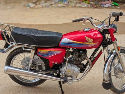 Honda CG 125 2011 Karachi number