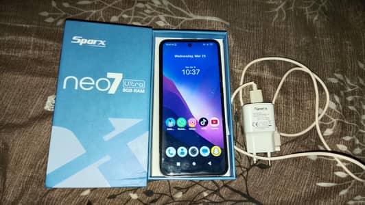 sparx neo 7 Ultra 8 128