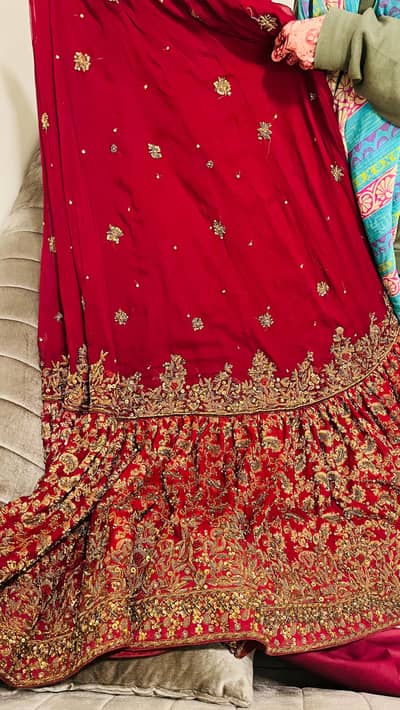 LATEST RASHID AYUB BRIDAL DRESS USED FOR ONE DAY