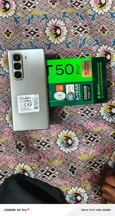 Infinix Hot 50 Pro plus 8+8 Ram memory 256 GB
