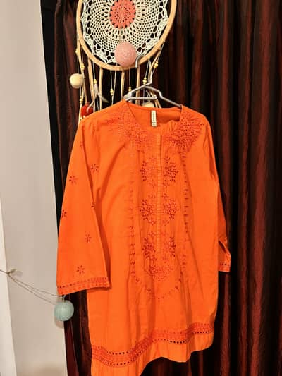 ethnc two piece shalwar kameez chikinkari