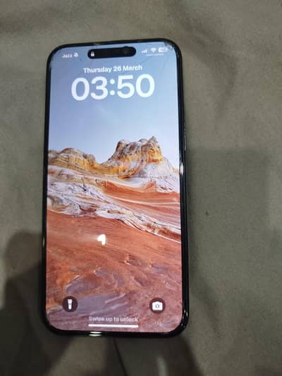I phone 15 pro max non pta  all okay only mobile hai
