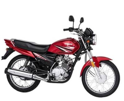 YB 125 Z Red Colour