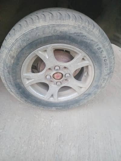 13 Alloy Rims with tires