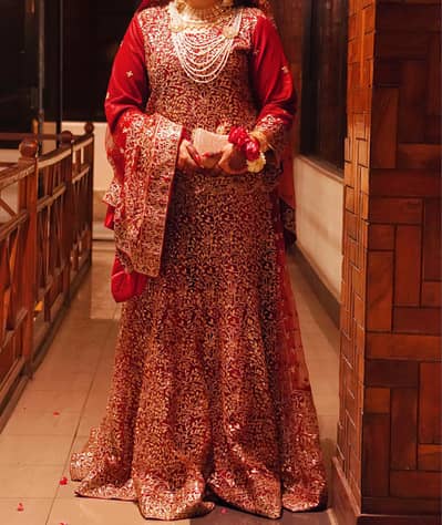 Maroon Bridal lehenga for sale