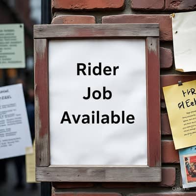 Delivery Rider job available